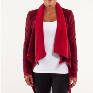 Red Lululemon blazer